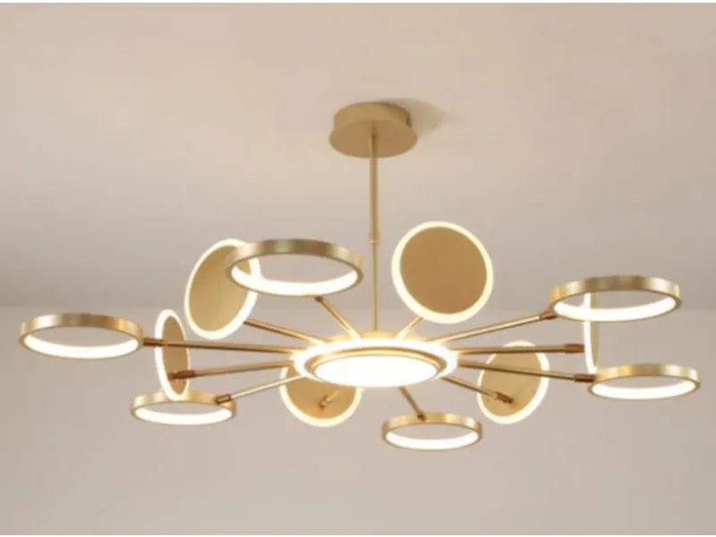 370 LUSTER LED 54W 3000K MESING