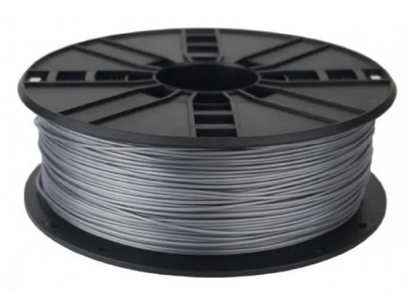 3DP-PLA1.75-01-S PLA Filament za 3D stampac 1,75mm kotur 1KG SILVER Srebrna