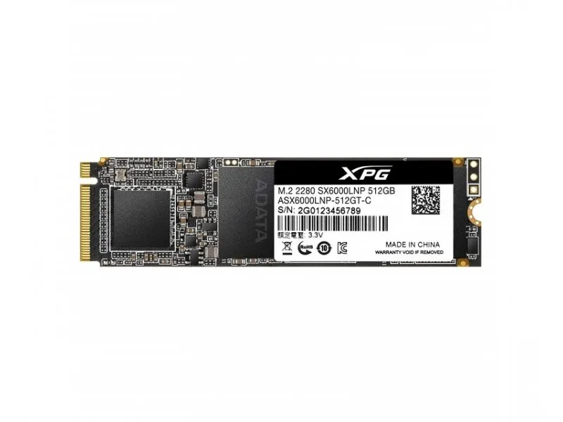 512GB M.2 PCIe Gen 3 x4 NVMe ASX6000LNP-512GT-C SSD