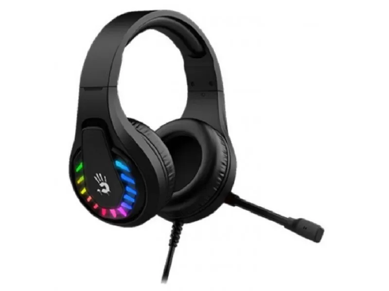 A4-G230P Bloody gejmerske slušalice sa mikrofonom SURROUND 50mm/16ohm color LED USB+3,5mm