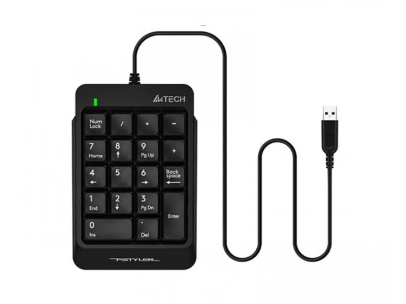 A4 TECH FK13P FSTYLER Numerička USB crna tastatura