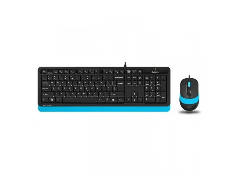 F1010 Fstyler USB US plava tastatura + USB plavi miš TAS01074
