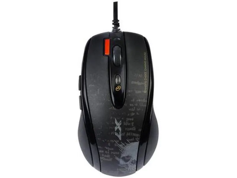 F5 V-Track Gaming USB crni miš