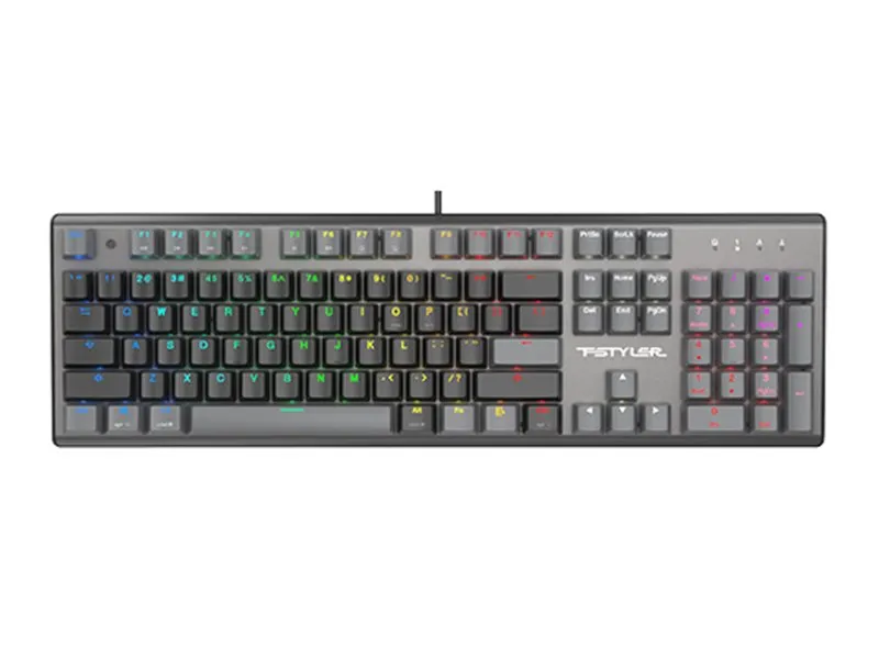 FS100 FSTYLER USB Neon Backlit US crna tastatura