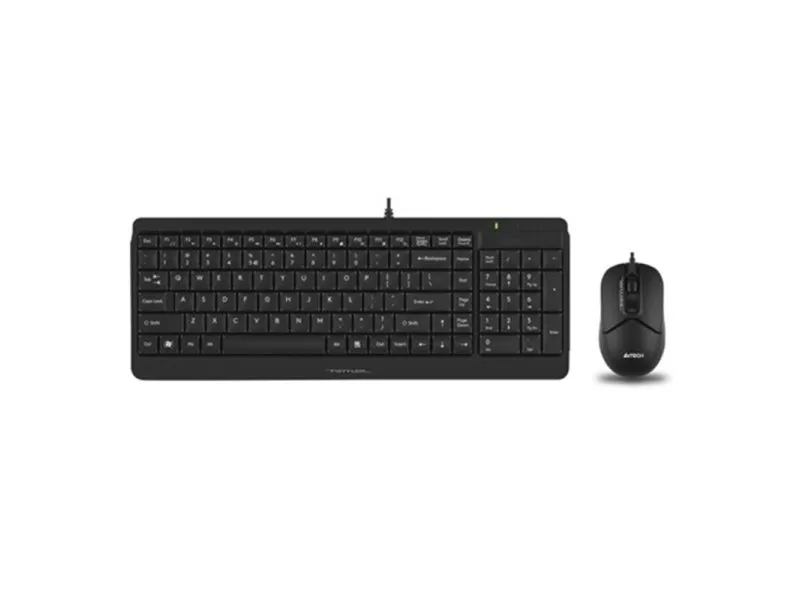 Tastatura i miš F1512 YU-LAYOUT USB, Black