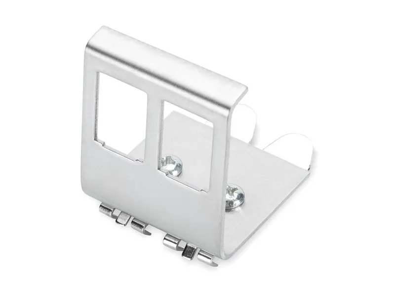 Adapter za DIN šinu,nosač 2 RJ45 Keystone modula