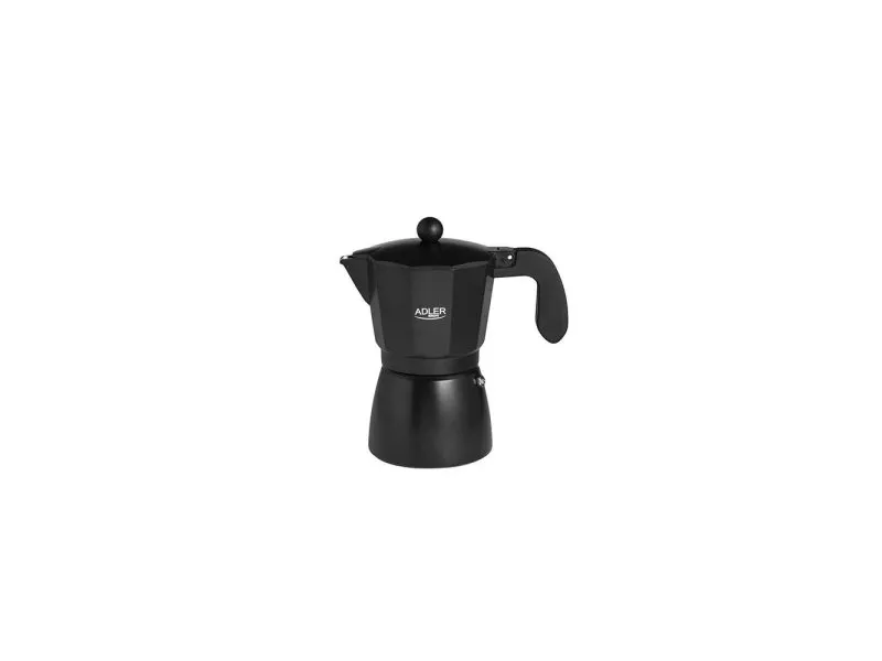 AD4421 DŽEZVA ZA ESPRESSO KAFU 6 ŠOLJICA 320ML CRNA