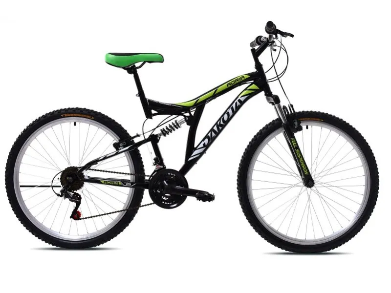 MTB DAKOTA 26''/21HT crno-zelena