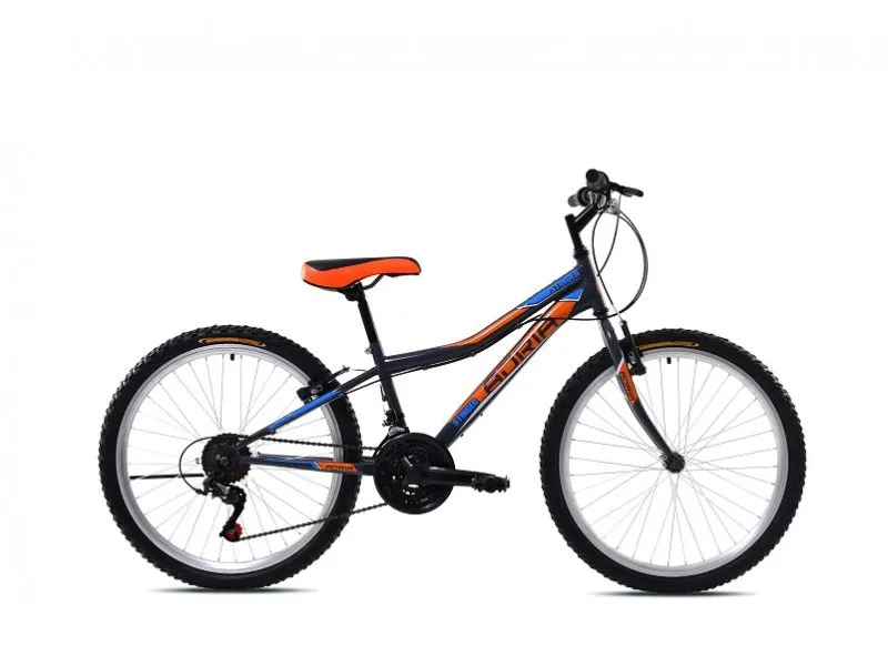 MTB STINGER 24''/18HT grafitno-oranž