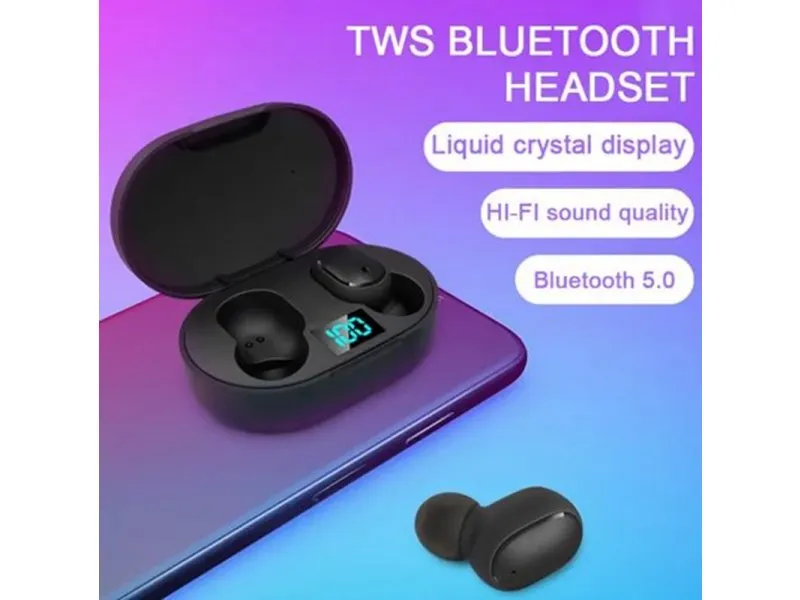 3G E6S bluetooth slušalice crne