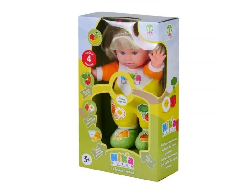 Lutka Nika i zdrava hrana A065239
