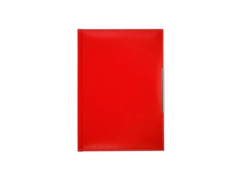 Notes sa prostorom za olovku B5 Crvena