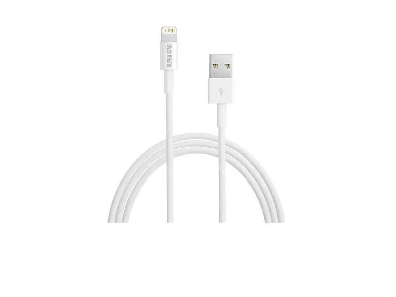 Kabl IPHONE USB-1.2M blister,lightning muški,beli