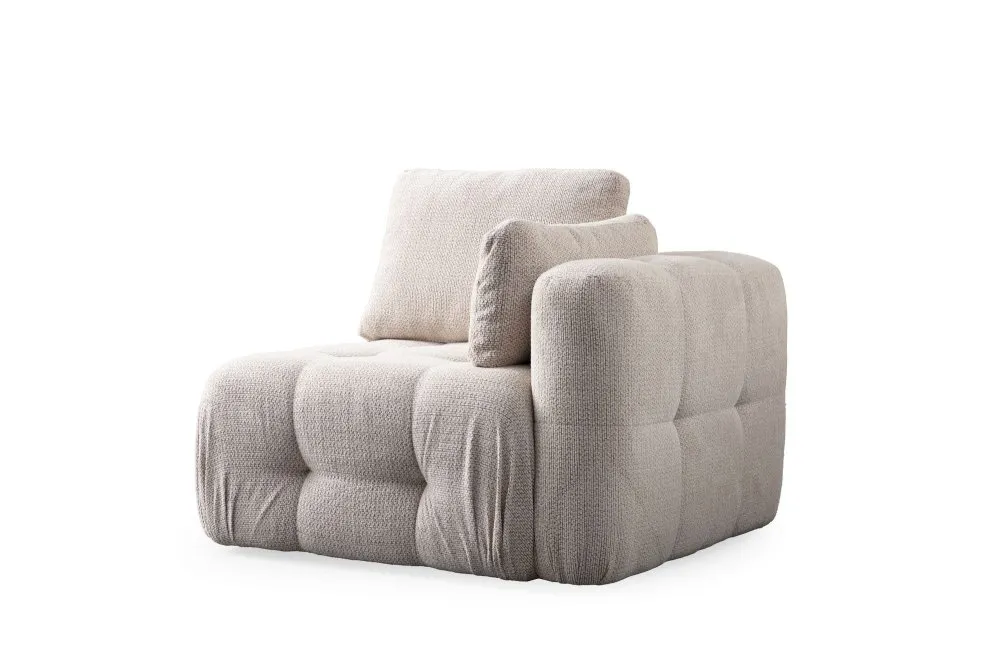 Amaris 1R Beige 1-Seat Sofa