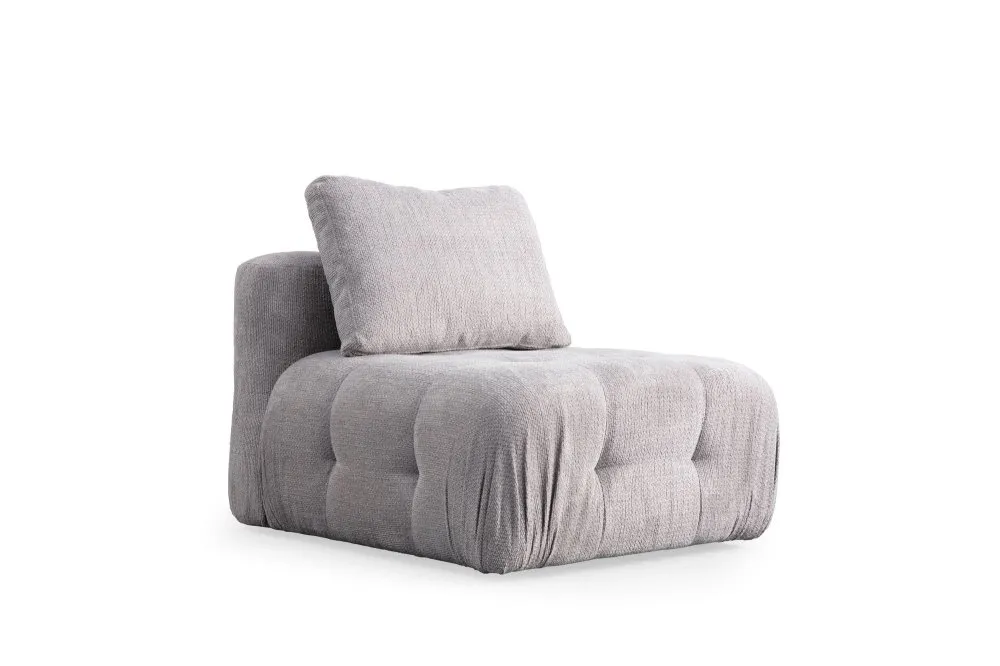 Amaris O1 Light Grey 1-Seat Sofa