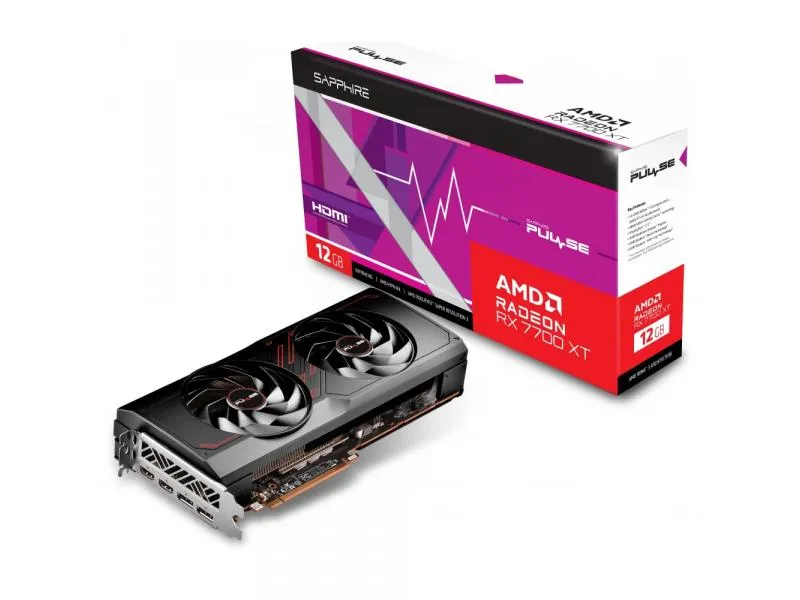 AMD Radeon PULSE RX 7700 XT 12GB GDDR6 11335-04-20G