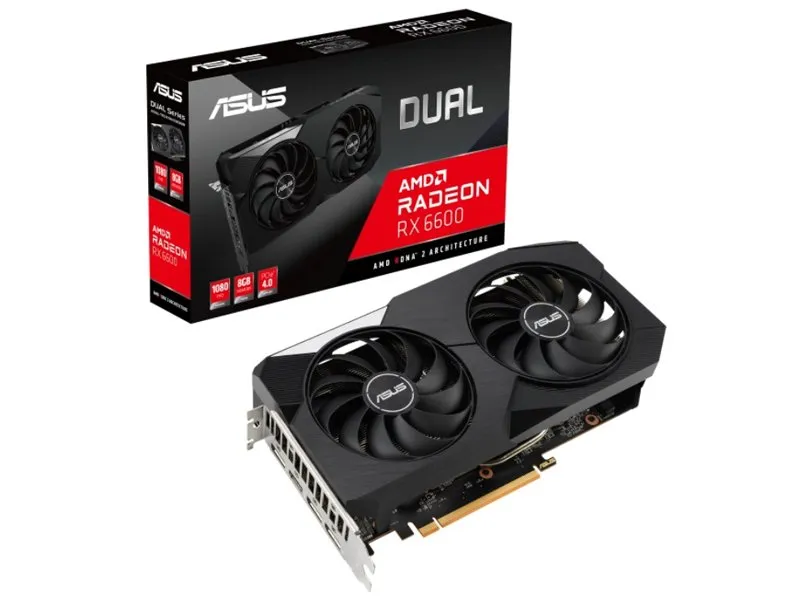 AMD Radeon RX 6600 8GB DUAL-RX6600-8G
