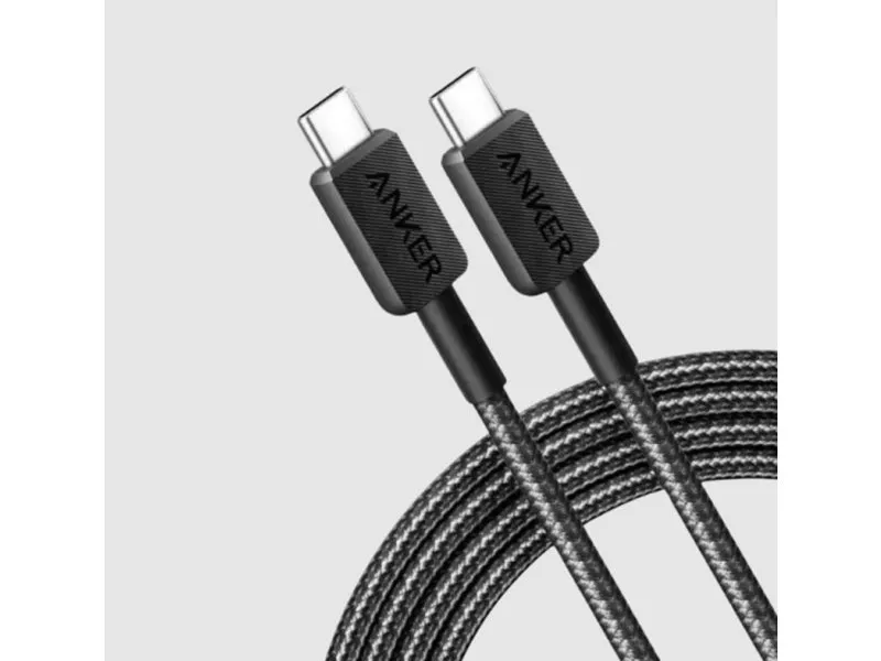 kabl USB-C na USB-C 0.9m, Crni