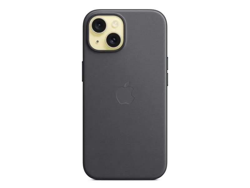 iPhone 15 FineWoven Case w MagSafe - Black (mt393zm/a)