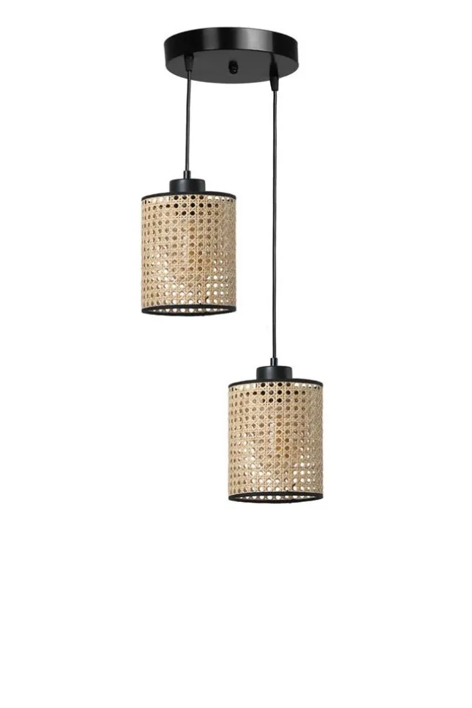 April 2 Li Tepsili Rattan Sarkıt luster