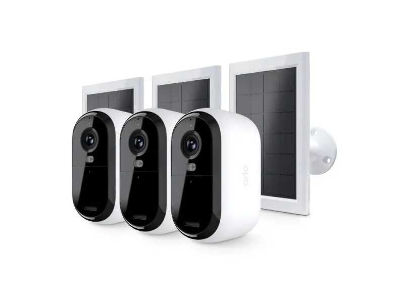 VMK3350-100EUS Essential (Gen. 2) Bundle 2K Outdoor Set od 3 nadzorne kamere + 3 solarna punjača