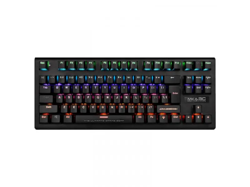Gejmerska tastatura MKA-3C PsychFalcon US (Crna)