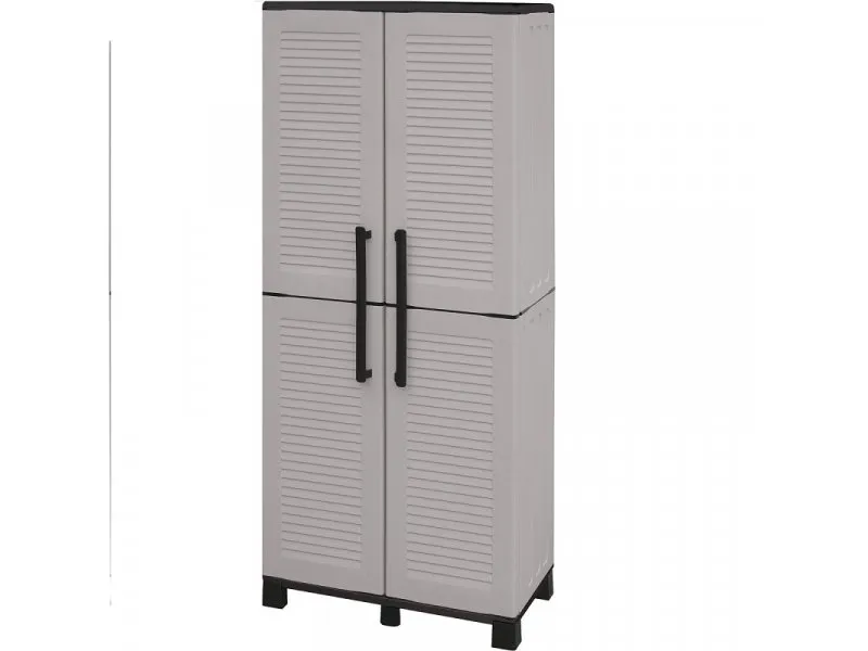 F70 TP plastični orman sivi 169x68x37 cm