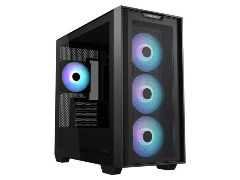 A21 PLUS TG ARGB crno micro-ATX kućište