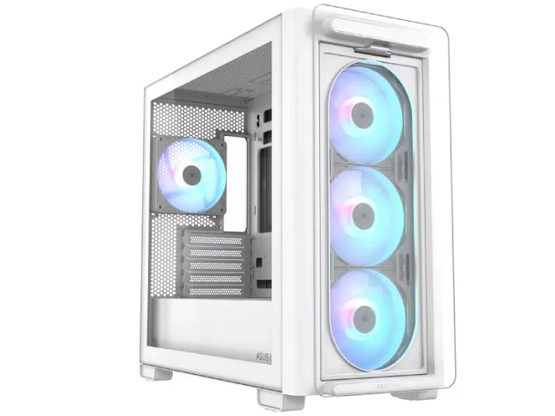 A23 PLUS TG ARGB microATX kućište belo