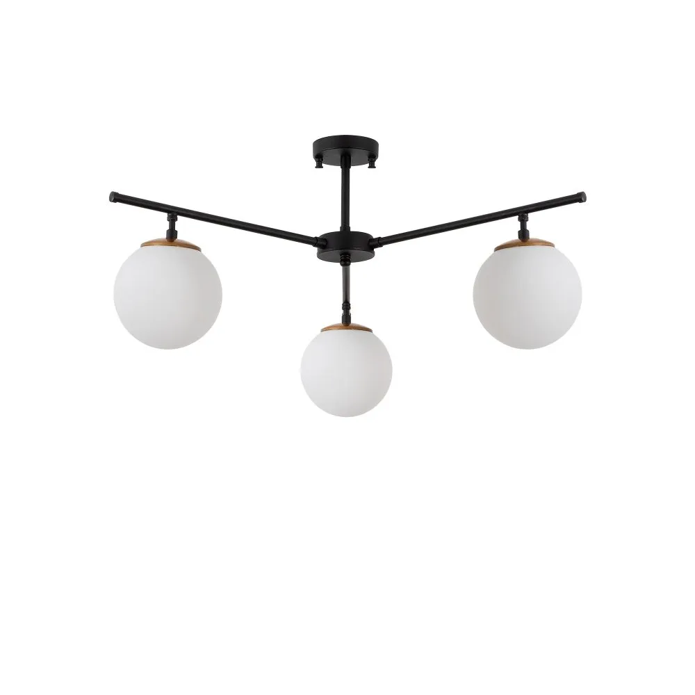 Atmaca 10250 Crno-Zlatno - Beli luster