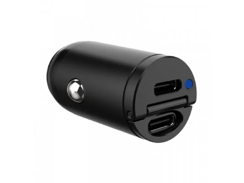 AUTO PUNJAČ 30W 2TYPE C