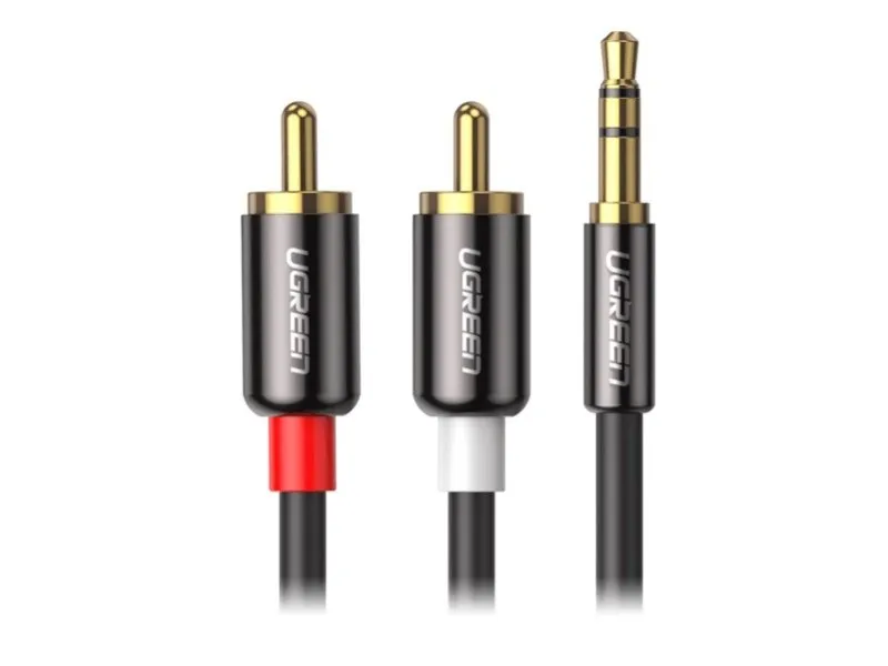 AV102 3.5mm M. na 2RCA M audio kabl 1M
