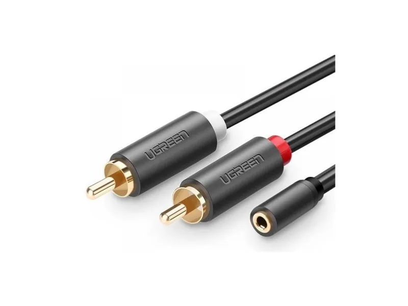 AV102 3.5mm na 2 RCA M/F audio kabl 1m