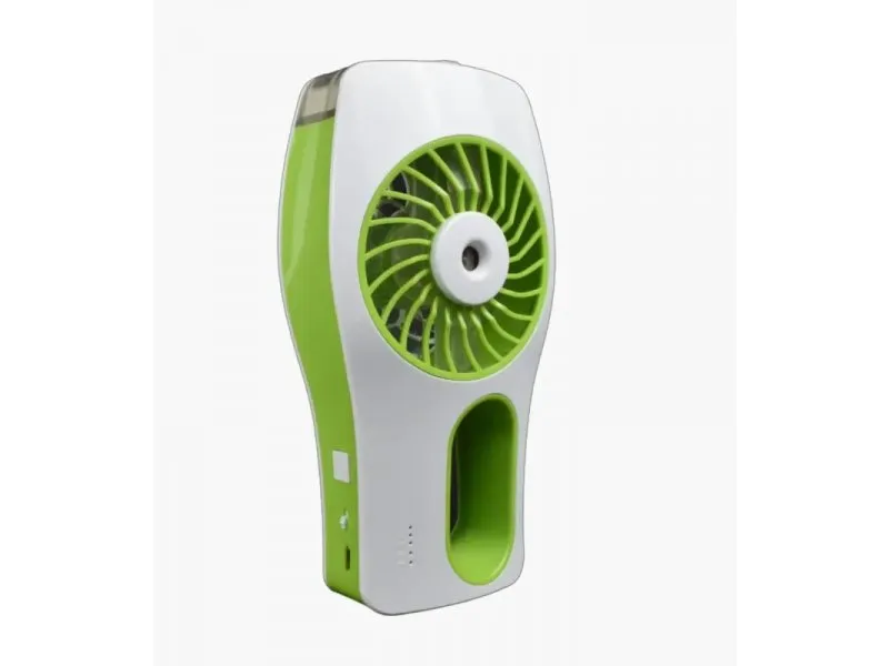 Ručni mini ventilator zeleni (17297)