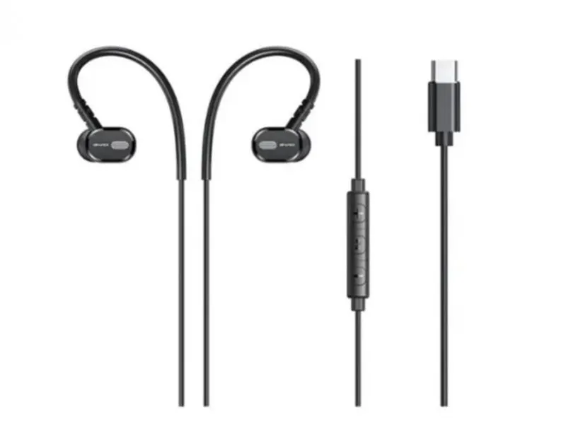 TC-6 Slušalice USB-C sa mikrofonom crne
