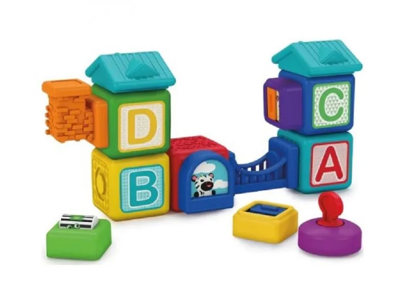 Kids II Aktiviti Igračka Bridge & Learn Magnetic Blocks 12818