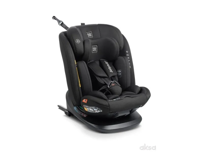 BABYAUTO A-S CARIO I-FIX (40-150 CM) , BLACK