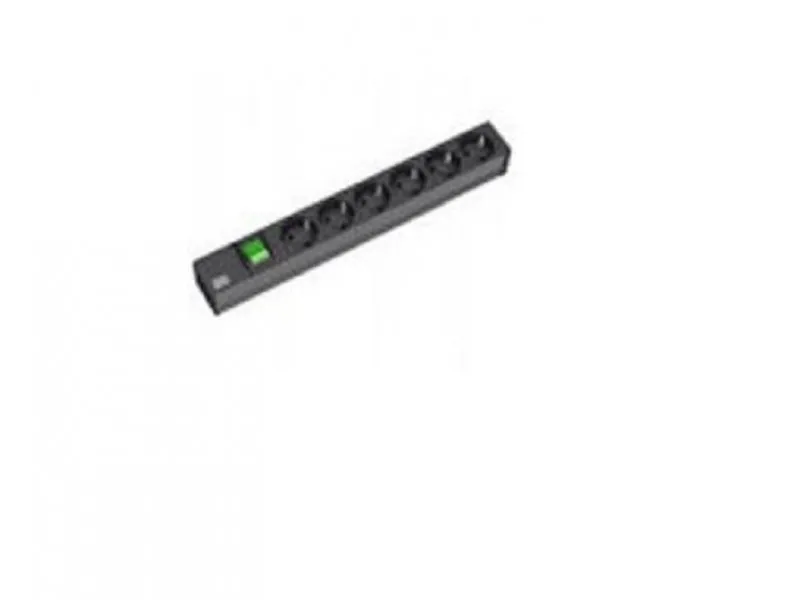 PDU Basic ALU 19''1U,6xšuko sa prekidačem,16A, kabl 2m 800.2080