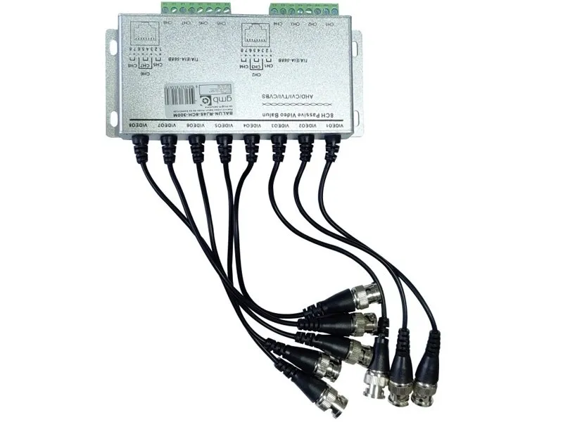 BALUN RJ45-8CH-300M balun za 8 kamere (AHD/CVI/TVI) do 5 megapiksela cena za komad