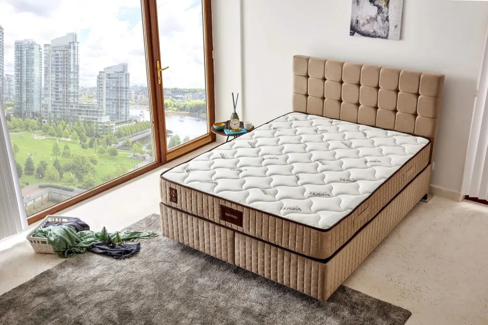 Bamboo 180x200 cm Double Size Middle Firm Mattress dušek