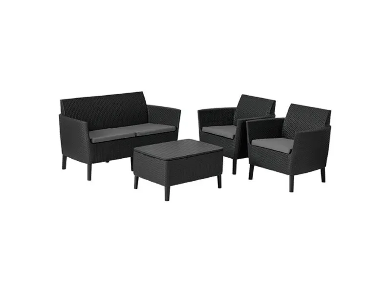 Baštenska garnitura Salemo Grafit CU 253220
