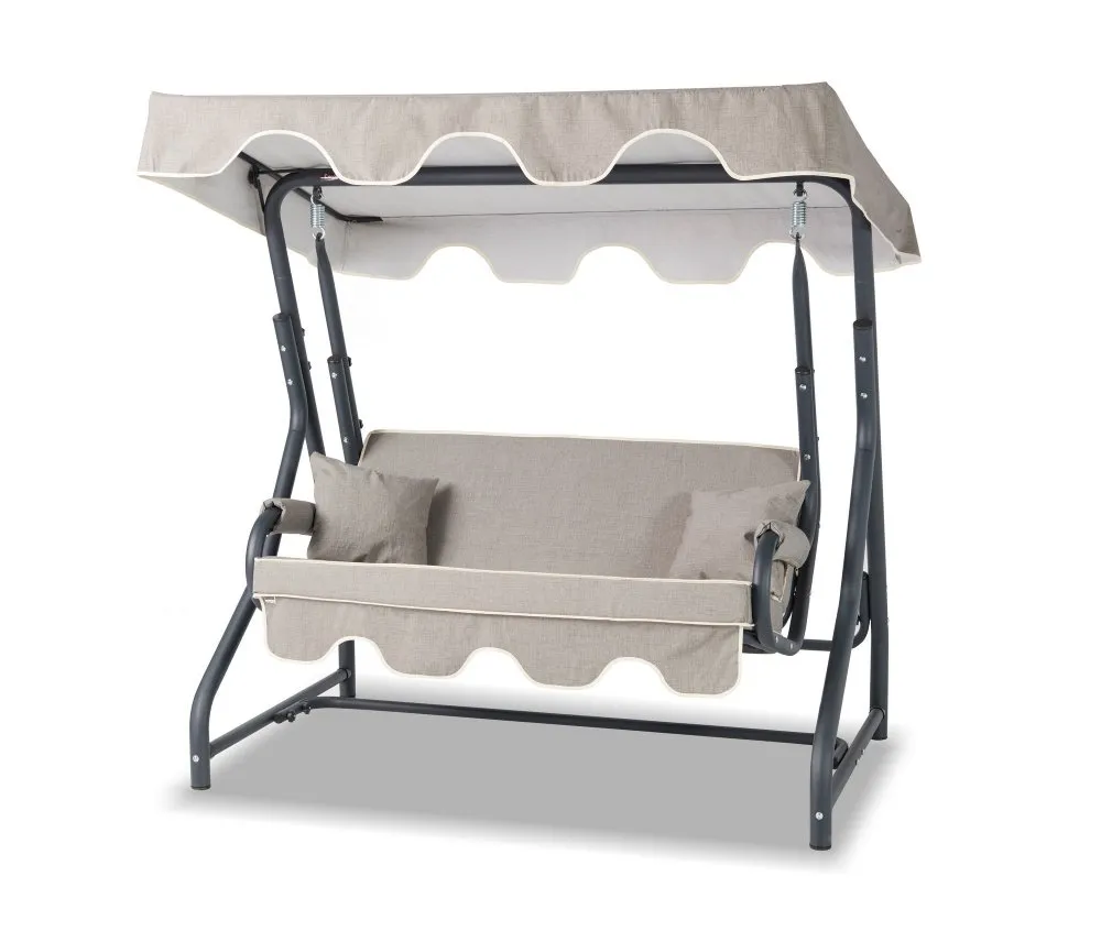 Baštenska ljuljaška dvosed Morus Anthracite Grey