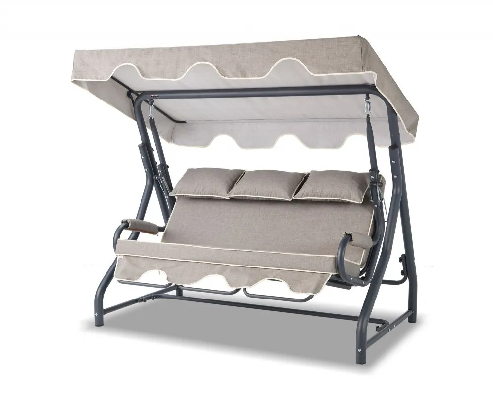 Baštenska ljuljaška trosed Salvia Anthracite Grey