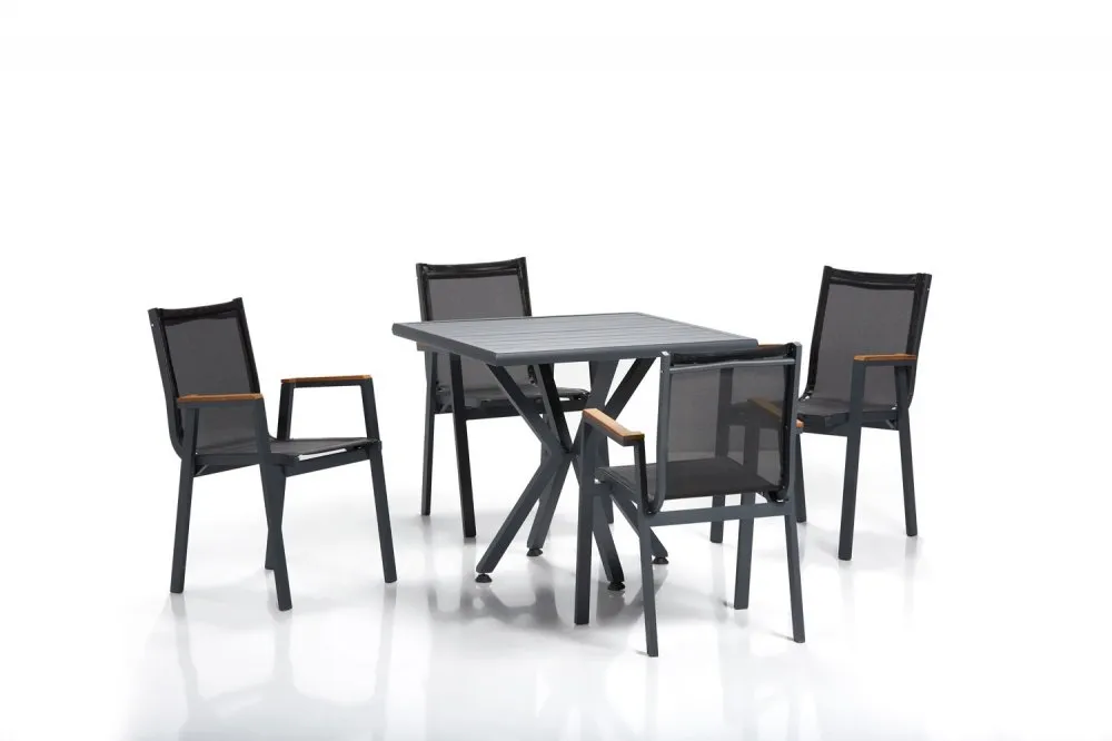 Baštenski set Samara 1 Grey Black