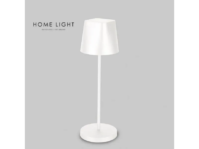 13T25 Punjiva stona lampa bela