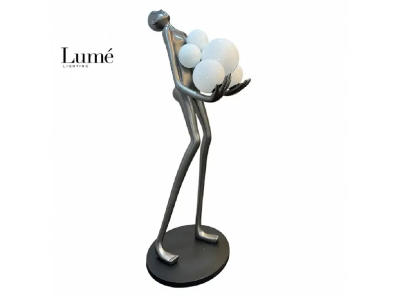 Belore 43 Podna lampa srebrna