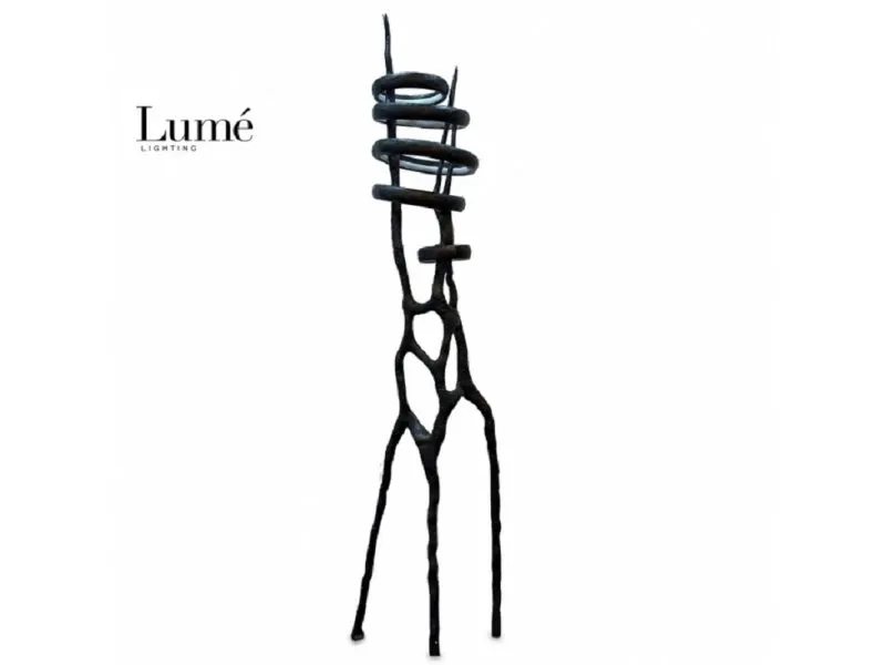 Belore 53 Podna lampa crna