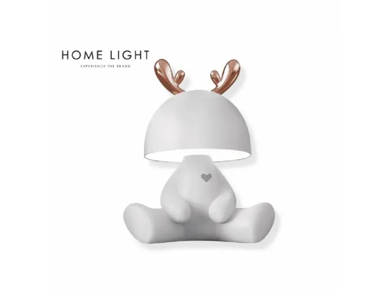 Dečija stona lampa-bluetooth zvučnik M3301 2W Bela