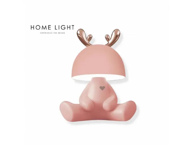 Dečija stona lampa-bluetooth zvučnik M3301 2W Pink