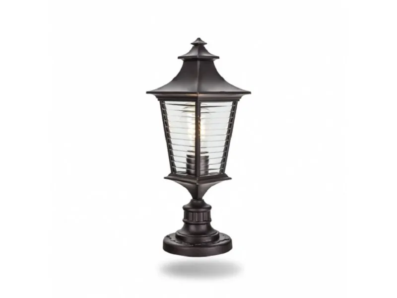 Fenjer 1031 Stubni 1*E27 Crni IP44